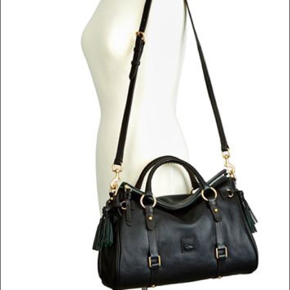 DOONEY AND BOURKE LARGE FLORENTINE SATCHEL BAG - Picture 10 of 10